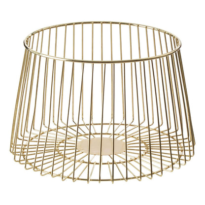Vertex Deco Matt Gold Large Fruit Basket