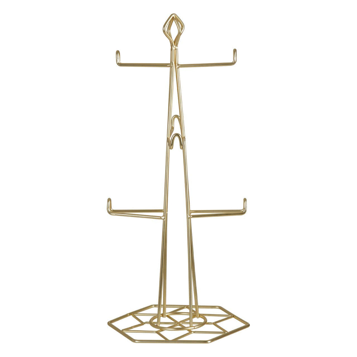 Vertex Contour Matte Gold Mug Tree