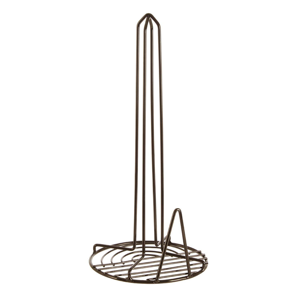 Vertex Kitchen Roll Holder with Black Nickel Finish
