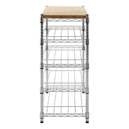 Frankfurt 4 Tier Wine Rack