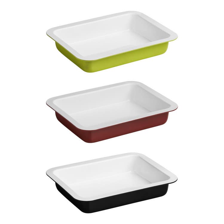 Ecocook Black Rectangular Roasting Dish