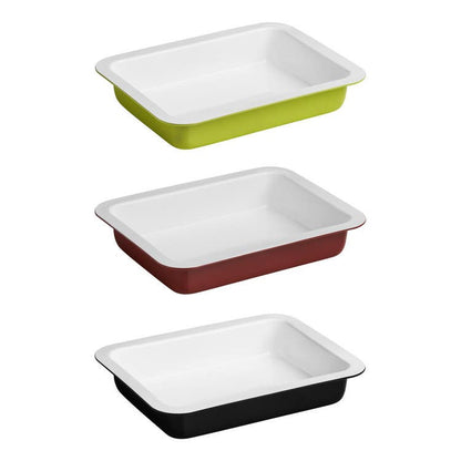 Ecocook Black Rectangular Roasting Dish