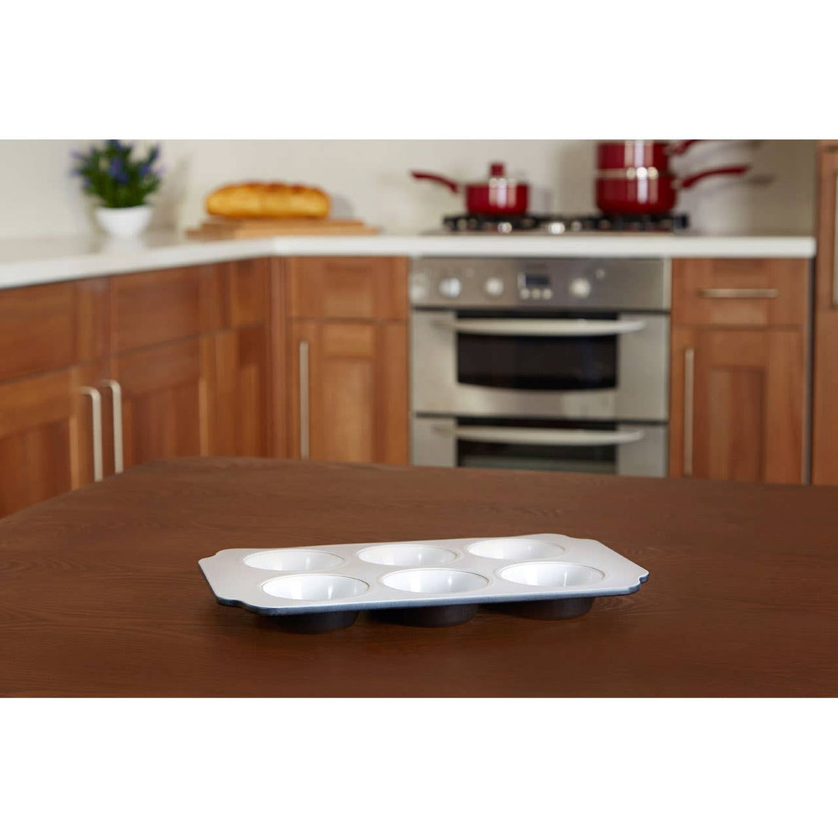 Ecocook Black Muffin Tray
