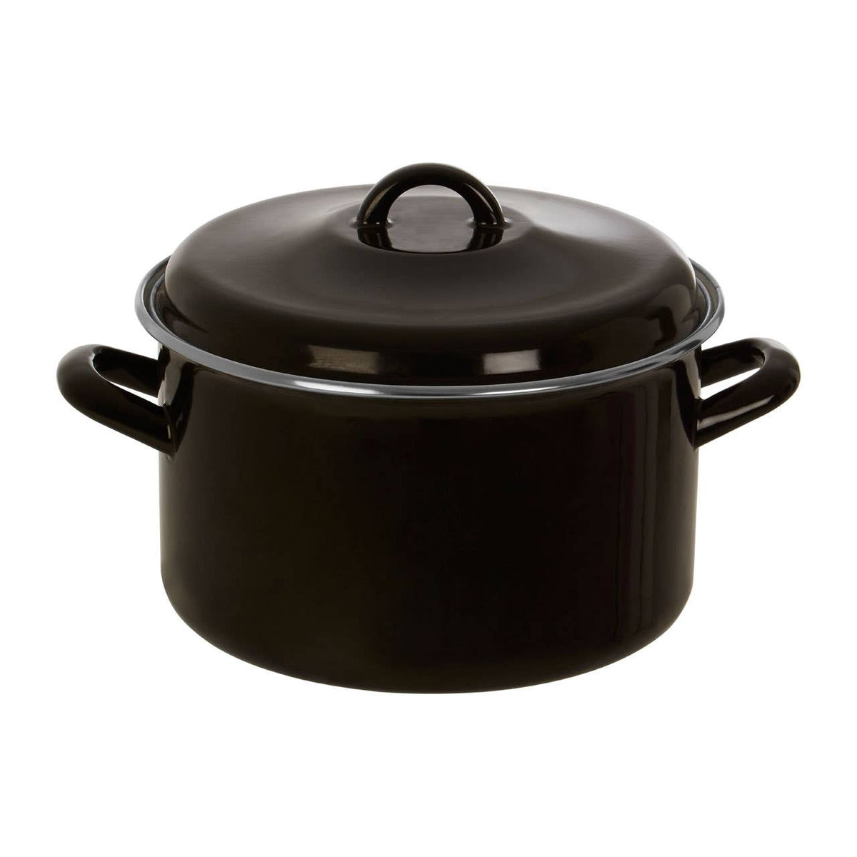 Porter Large Black Casserole Dish