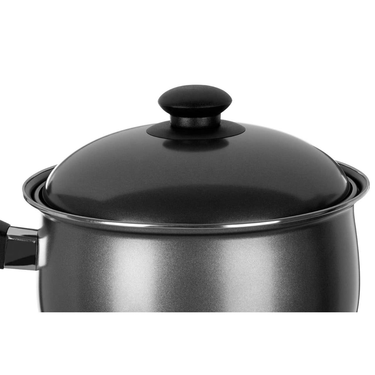 Viggo 3 Piece Silver Saucepan Set with Lids