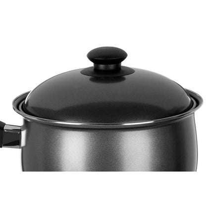 Viggo 3 Piece Silver Saucepan Set with Lids