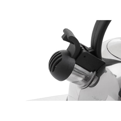 Zion Stainless Steel 1 Litre Whistling Kettle