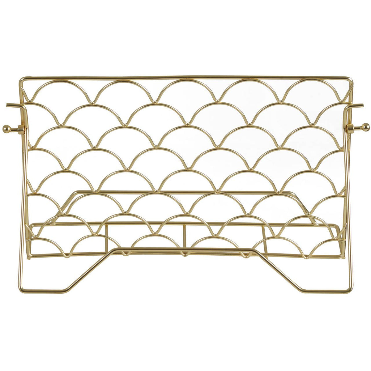 Vertex Deco Matte Gold Cook Book Stand