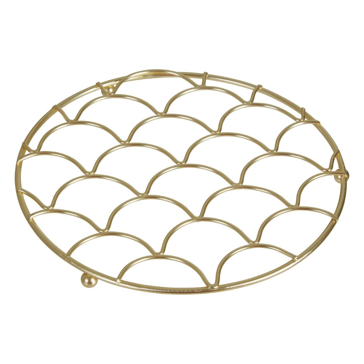 Vertex Deco Matte Gold Trivet