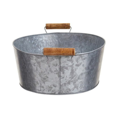Drummond Large Boat Shape Galvanised Steel Tray