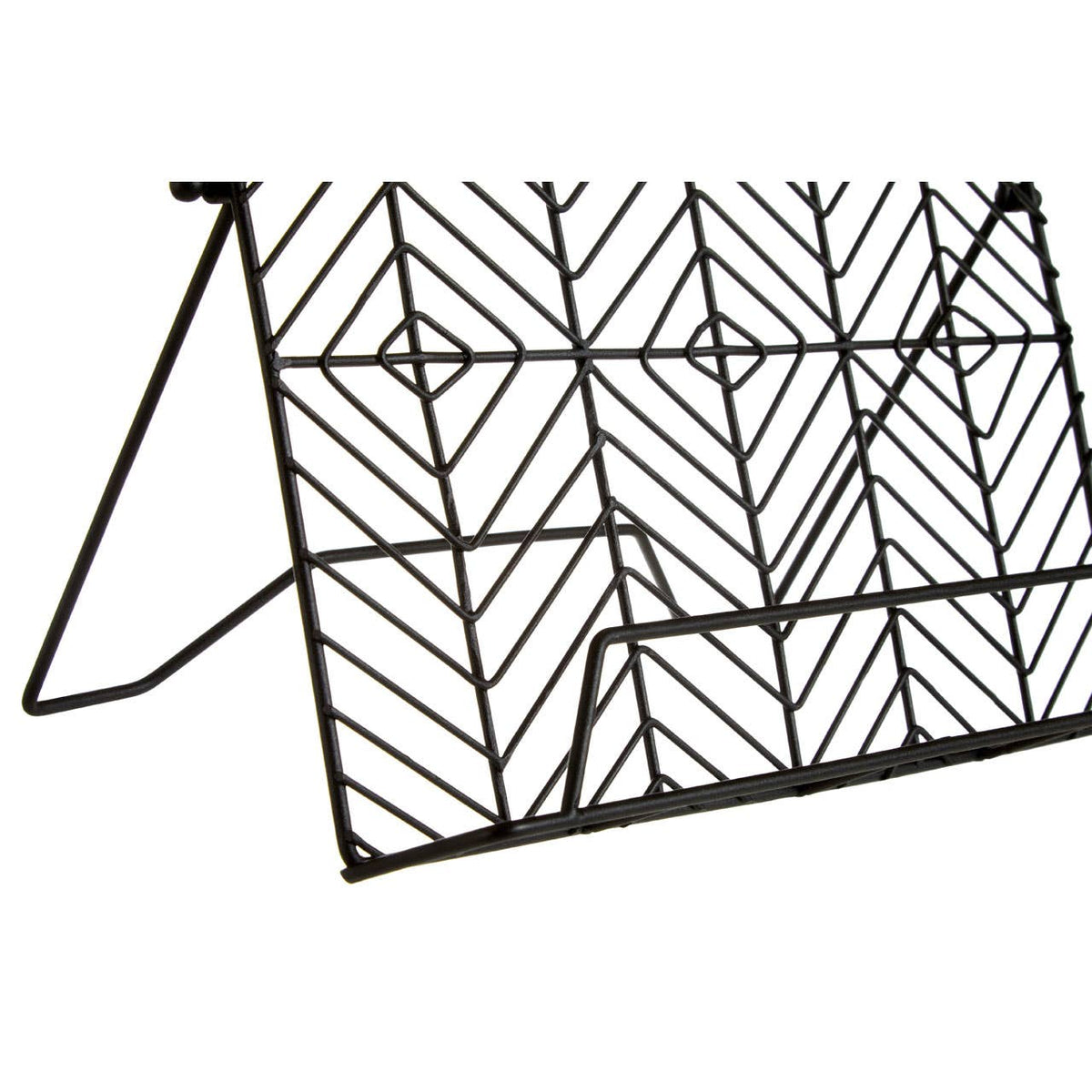 Vertex Black Powder Coated Cook Book Stand