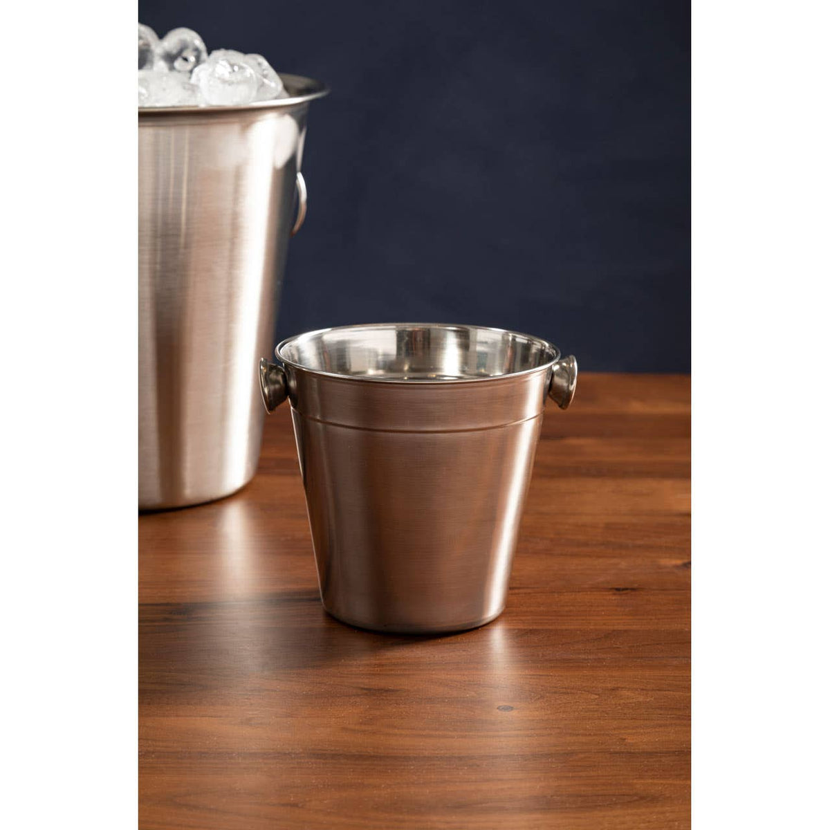 Dakota Stainless Steel Shiny Finish Ice Bucket