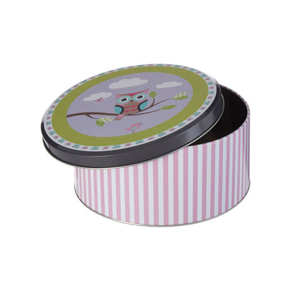Paice Set of Three Happy Owls Storage Tins