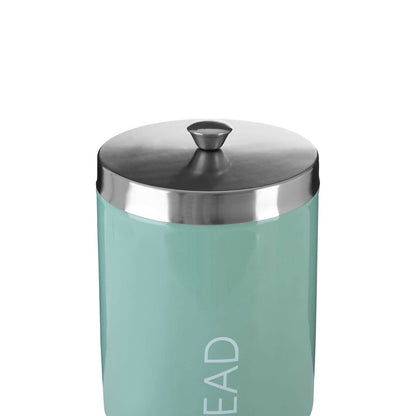 Liberty Sage Green Enamel Bread Bin