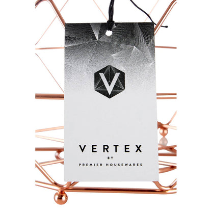 Vertex Copper Finish Fruit Basket