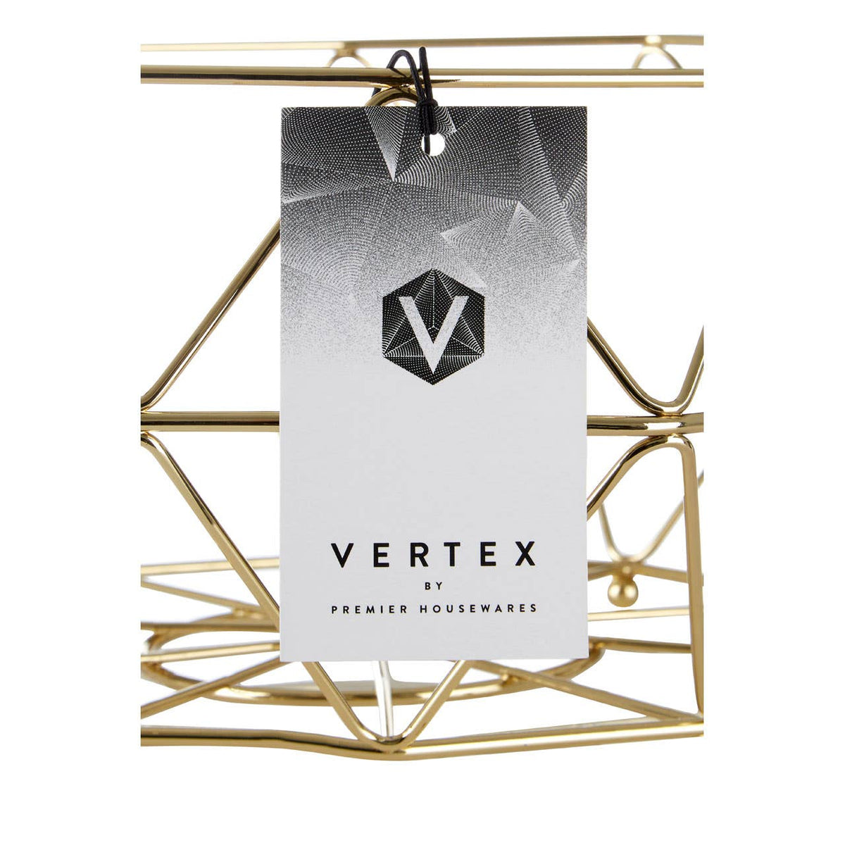 Vertex Gold Finish Fruit Basket