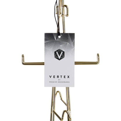 Vertex Gold Finish 6 Mug Tree