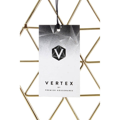 Vertex Gold Finish Trivet