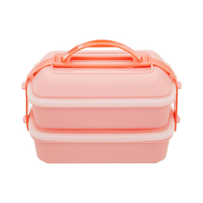 Grub Tub Pink Lunch Box With Cutlery