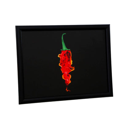 Flaming Chilli Lap Tray