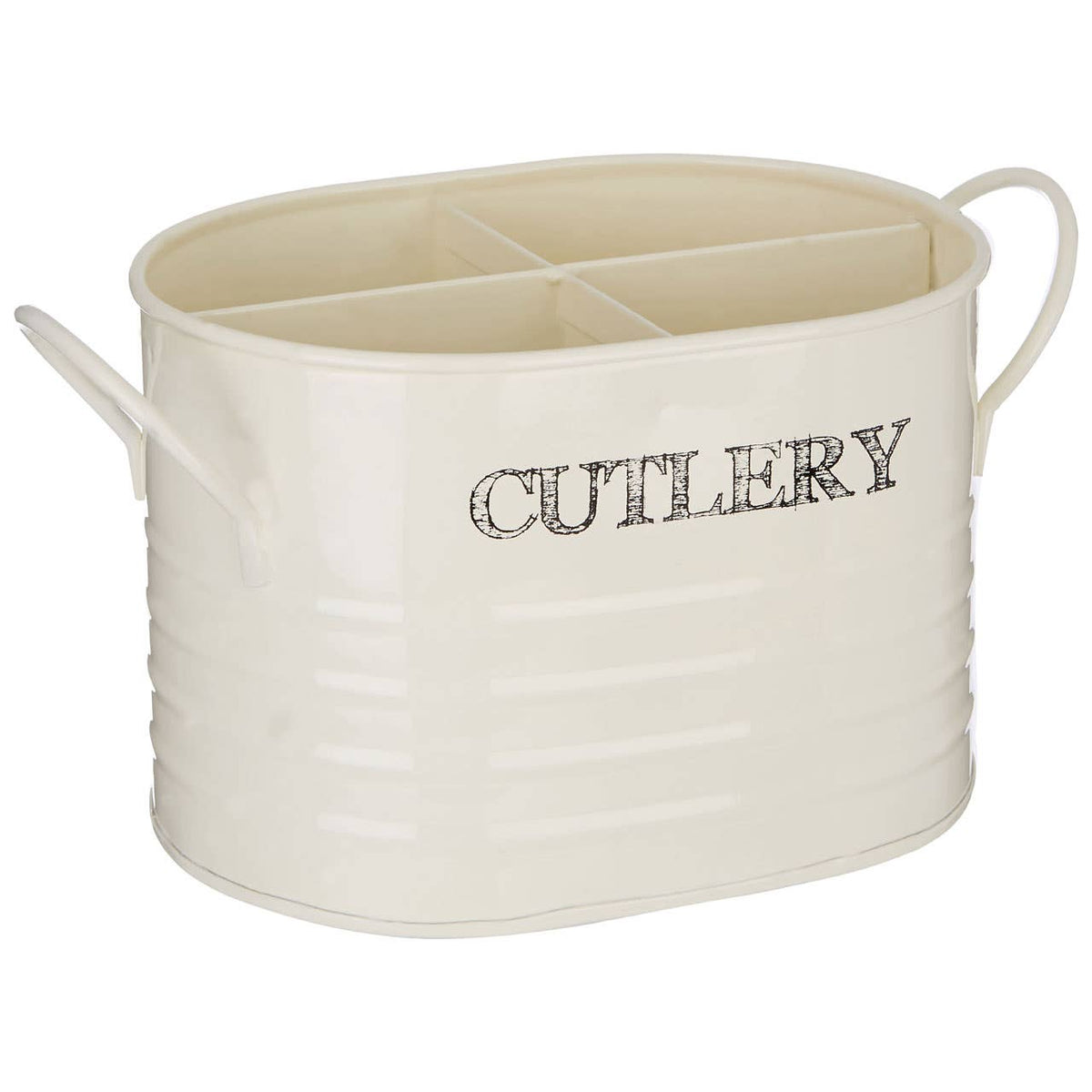 Sketch Cream Cutlery Caddy