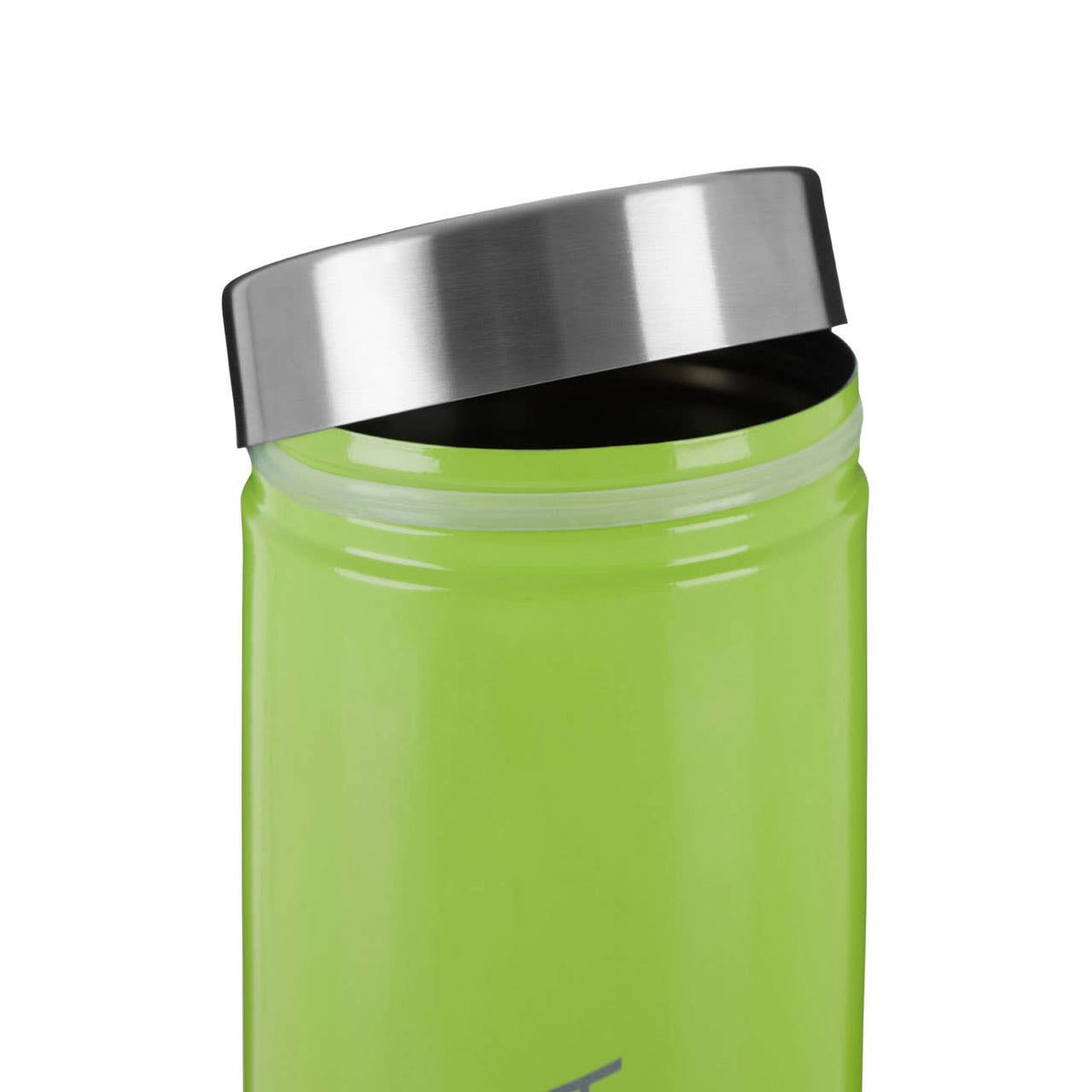 Liberty Lime Green Enamel Tea Canister