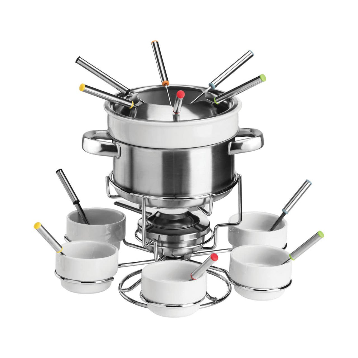 Freya Stainless Steel Fondue Set
