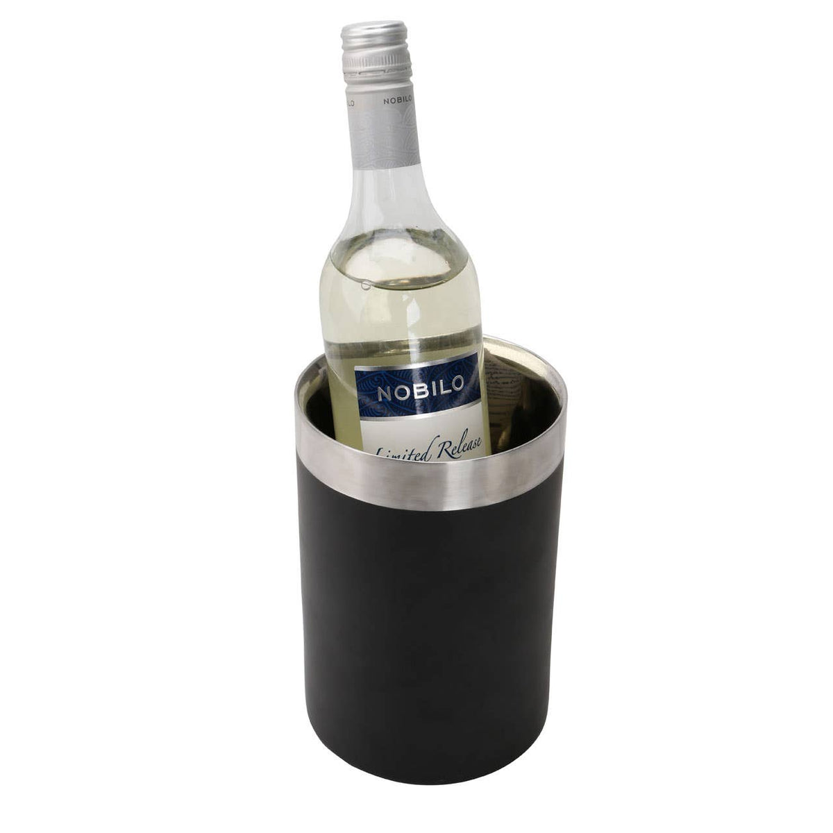 Mixology Black Enamel Bottle Cooler