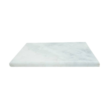 Salerno White Marble Rectangular Chopping and Serving Board