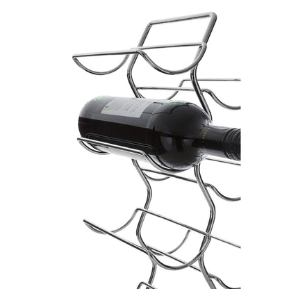 Yaxi 12 Bottles Chrome Wine Rack