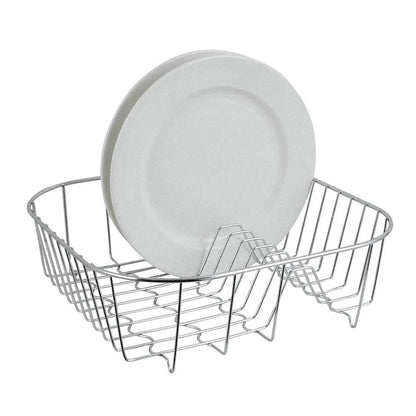 Laurie Small Square Chrome Wire Dish Drainer