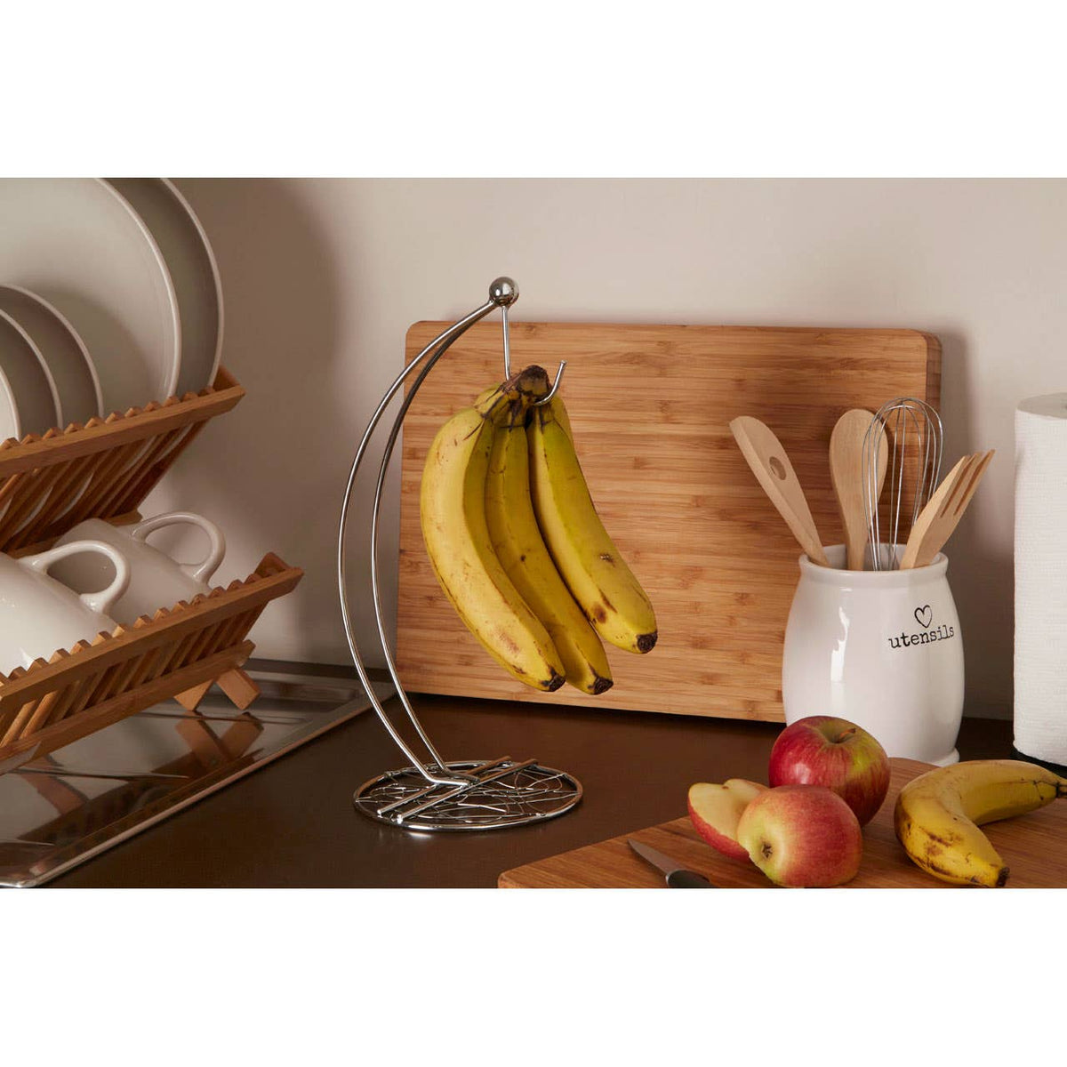 Helix Chrome Finish Banana Hanger