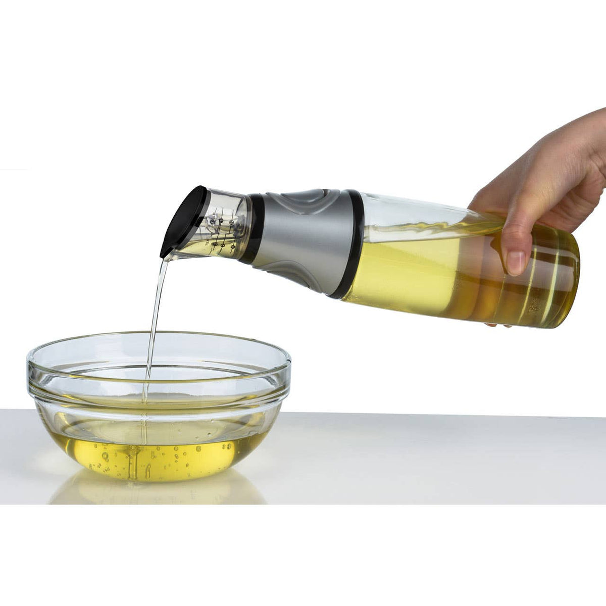 Ellis Oil or Vinegar Dispenser with Push Button