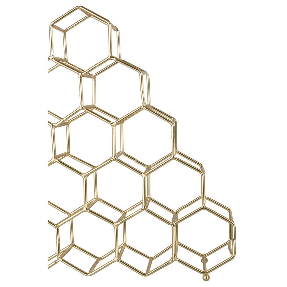 Vertex 15 Bottle Gold Finish Spice Rack