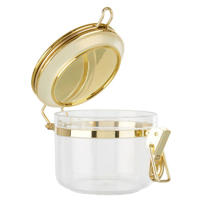 Gozo Jar With Gold Lid 450 ml