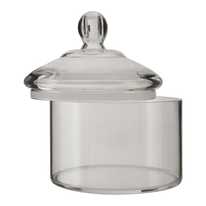 Gozo Transparent Round Jar 800 ml