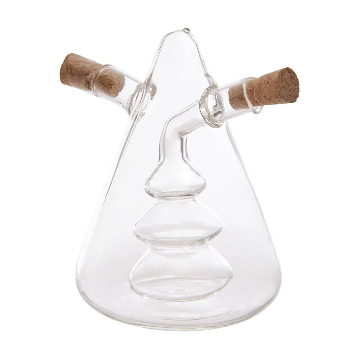 Montela Dual Oil and Vinegar Glass Bottle