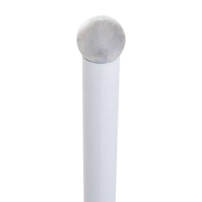 Easton White Marble Effect Kitchen Roll Holder