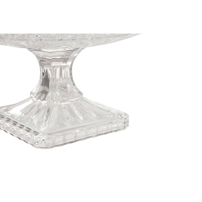 Savita Pedestal Glass Fruit Bowl