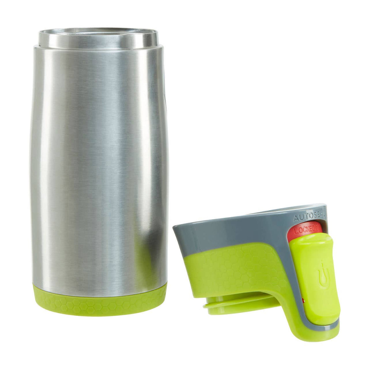 Contigo Aria Grey And Green 300ml Auto Seal Mug