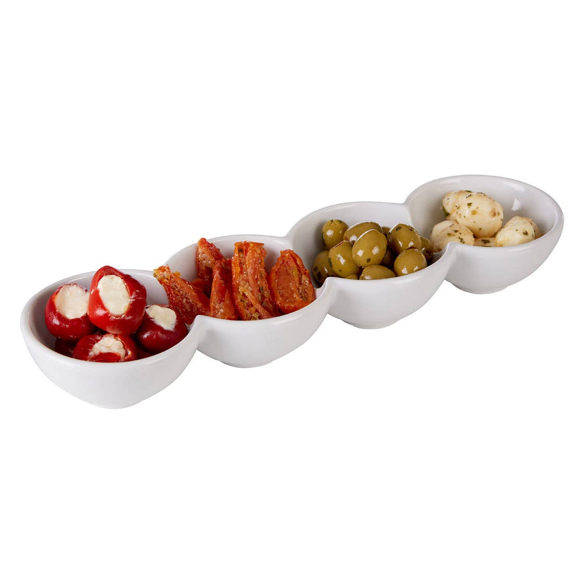 Dela 4 Section Snack Dish
