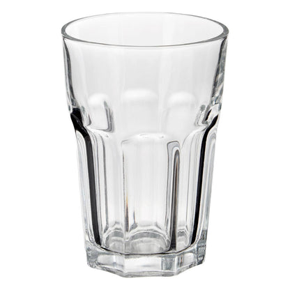 Euri Set of Four Clear Glass Tumblers 360ml