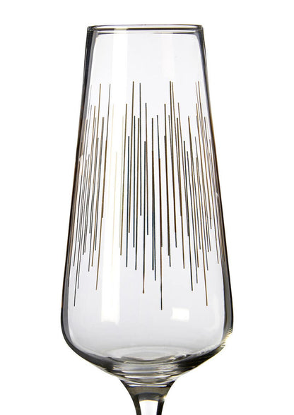 Jazz Champagne Glasses Set of 4