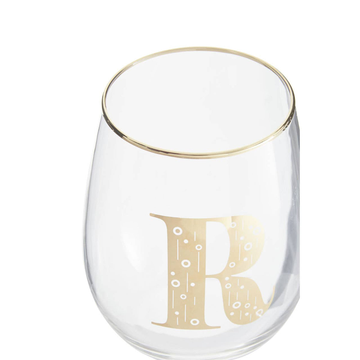 Claro Letter R Curved Tumbler