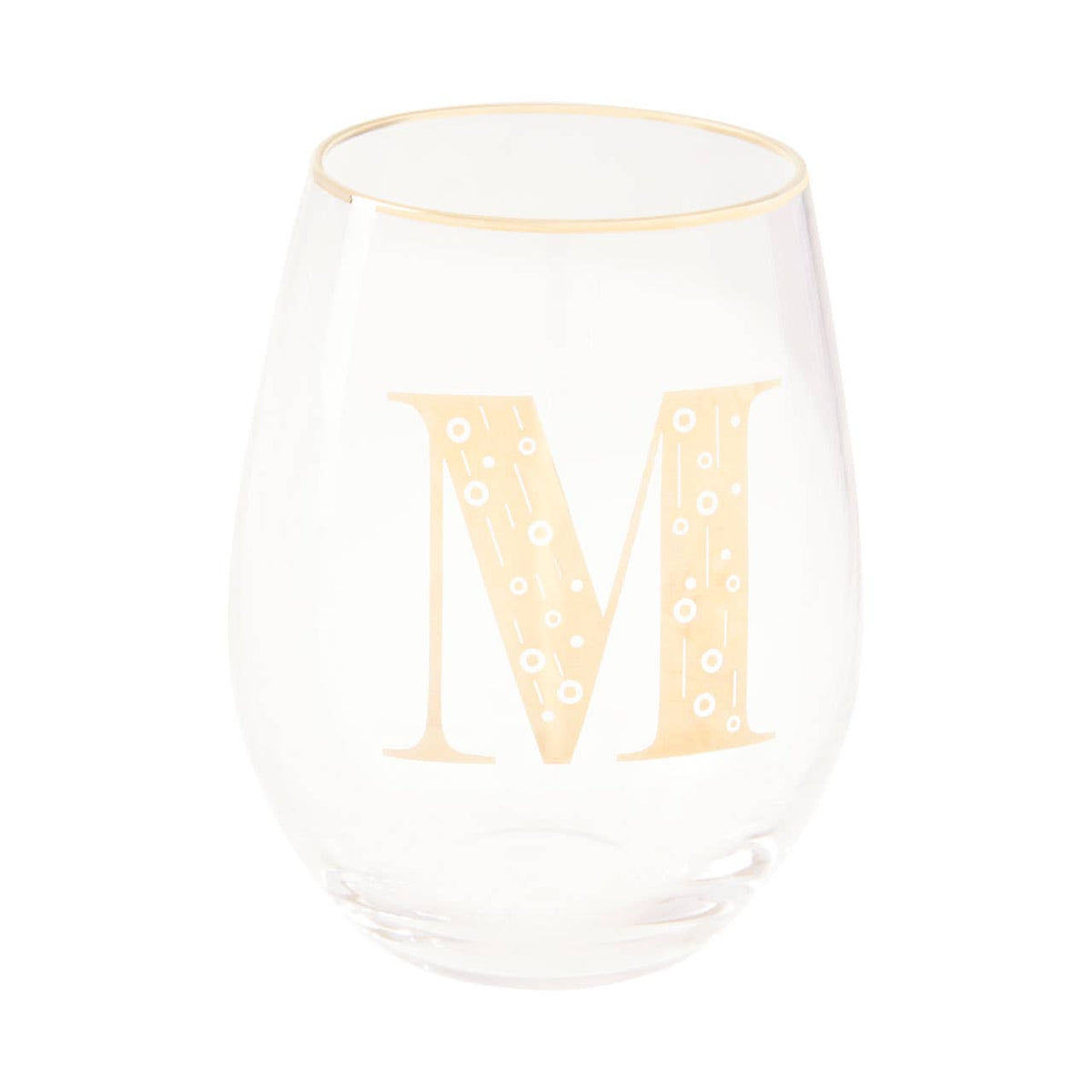 Claro Letter M Curved Tumbler