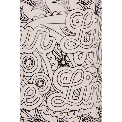 Colour Your Life Outside The Lines Colour In Mugs