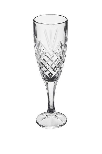 Beaufort Set of 4 Crystal  Champagne Glasses