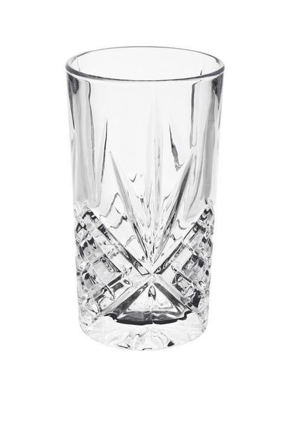 Beaufort Set of 4 Crystal High Ball Glasses