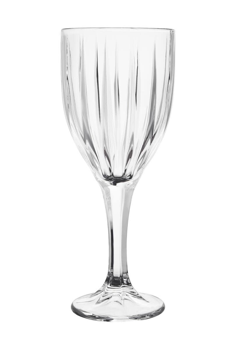 Beaufort Set of 4 Crystal  Wine Glasses