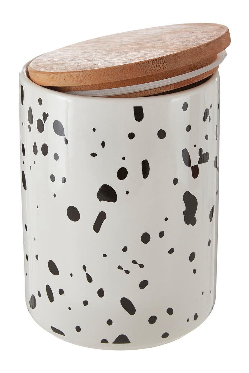 Speckled Large Storage Canister